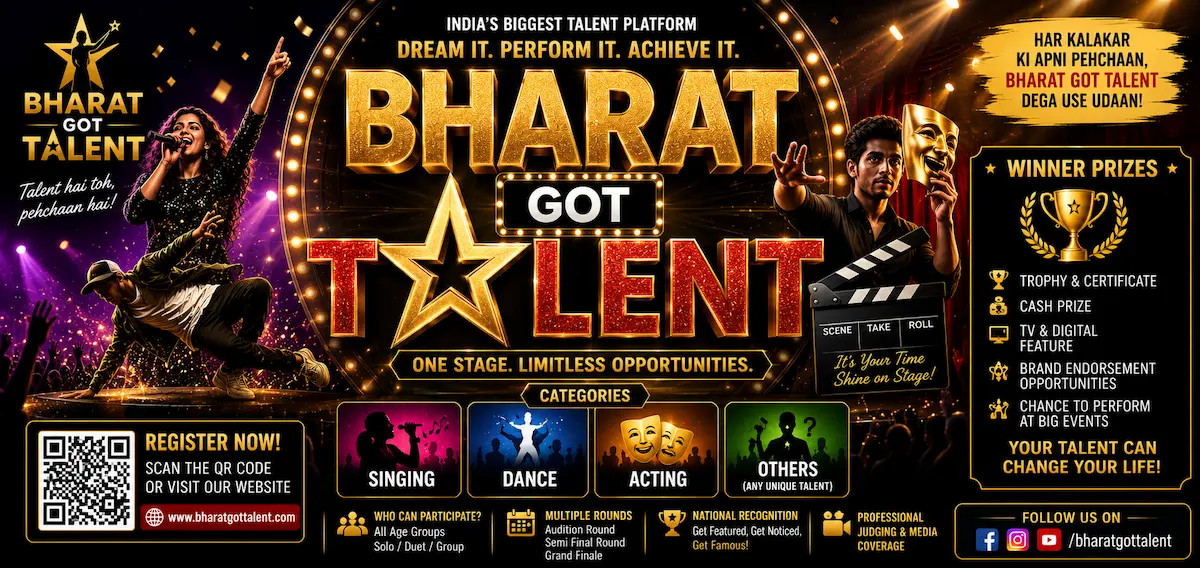 Bharat Got Talent official flyer